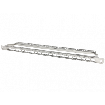 Patch panel 19" modularny...