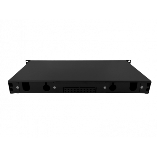 Przełącznica światłowodowa teleskopowa 12xSC simplex / 12xLC duplex 19" 1U z akcesoriami montażowymi (dławiki, opaski) ALANTEC