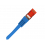 Patchcord S/FTP kat.6A LSOH 0.5m niebieski ALANTEC 1