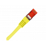 Patchcord S/FTP kat.6A LSOH 0.5m żółty ALANTEC 2