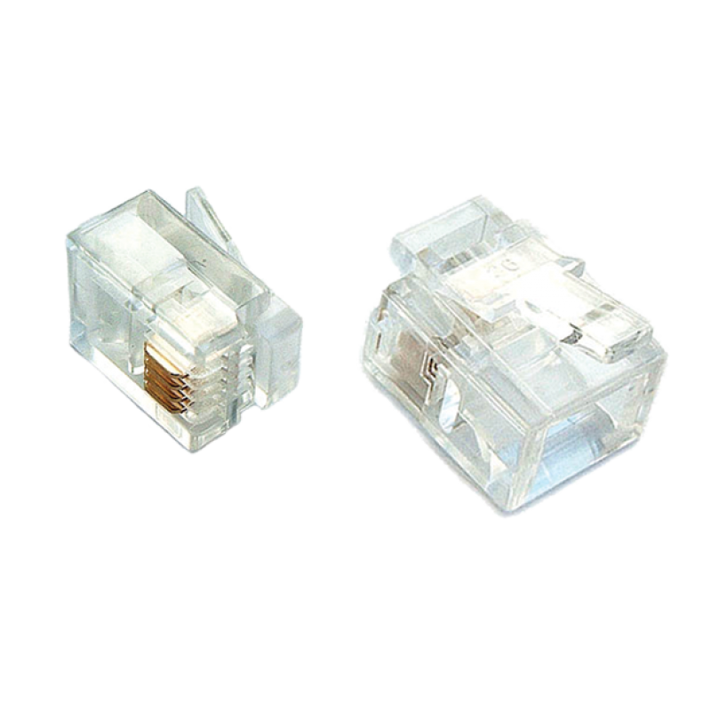 RJ11 wtyk telefoniczny 6P4C ALANTEC