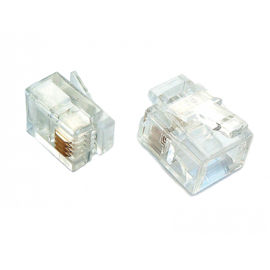 RJ11 wtyk telefoniczny 6P4C ALANTEC