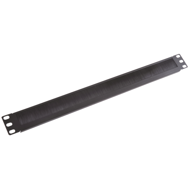 Przepust szczotkowy 1U 19" ALANTEC