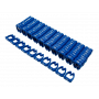 Oznaczniki kabli 0-9 na kable o śr. 4-5.5mm niebieskie ALANTEC 2