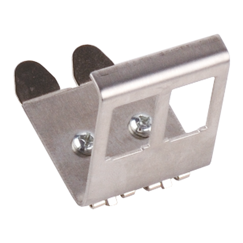 Adapter mocowania typu keystone na szynę DIN (TH-35) 2x moduł keystone ALANTEC