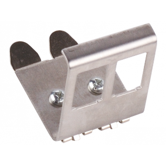 Adapter mocowania typu keystone na szynę DIN (TH-35) 2x moduł keystone ALANTEC