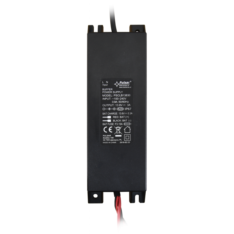 PSCLB13830 Pulsar PSCLB 13,8V/3A zasilacz buforowy impulsowy