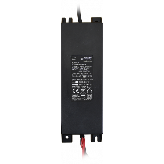 PSCLB13830 Pulsar PSCLB 13,8V/3A zasilacz buforowy impulsowy