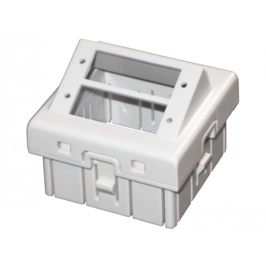 Adapter podwójny 2xSC duplex 45x45 kątowy ALANTEC