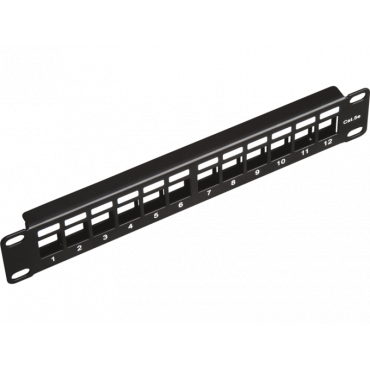 Patch panel 10" modularny...