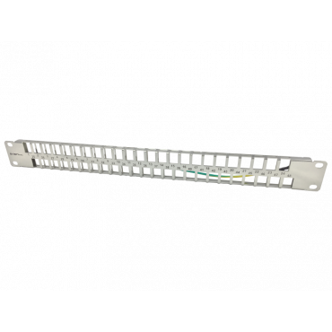 Patch panel 19" modularny...