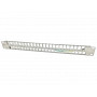 Patch panel 19" modularny 48 portów 1U z podporą niewyposażony ALANTEC 1