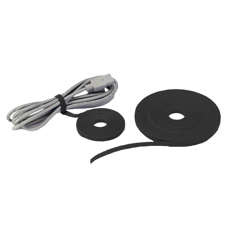 Opaska rzepowa do kabli szer. 9mm długość 5m czarna ALANTEC