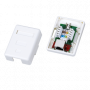 Gniazdo natynkowe STP kat.5e 1xRJ45 ALANTEC 1