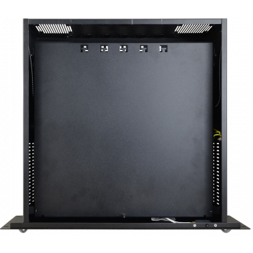 ARAD4 Pulsar Obudowa RACK 4U/400mm uniwersalna do szaf RACK 19″ dwupoziomowa