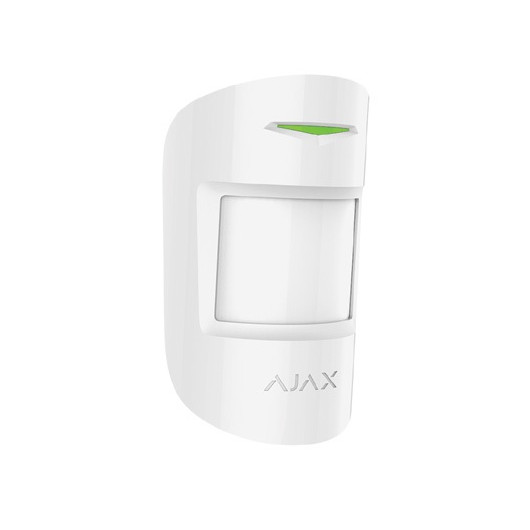Czujnik ruchu z sensorem mikrofalowym Ajax MotionProtect Plus biały
