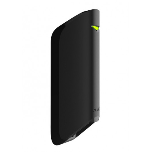 Wewnętrzny kurtynowy czujnik ruchu Ajax MotionProtect Curtain czarny