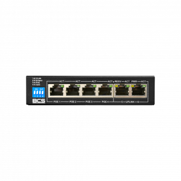 Switch PoE BCS-B-SP04G02G