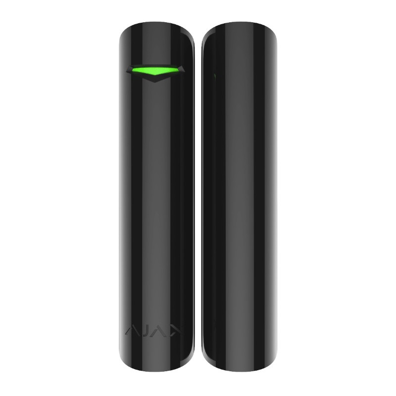 Czujnik magnetyczny wykrywający wibracje i pochylenie DoorProtect Plus czarny