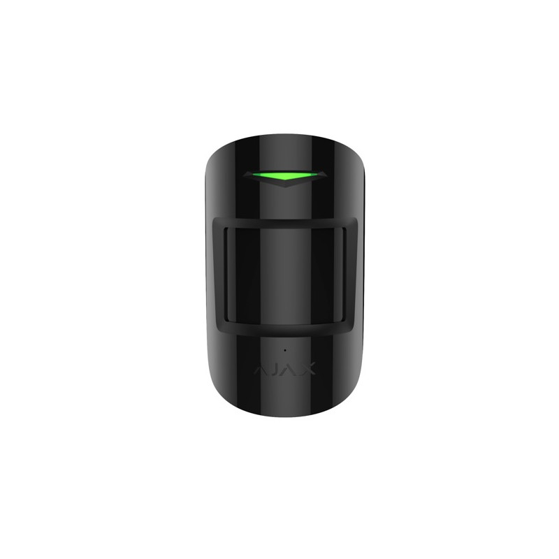 Czujnik ruchu i stłuczenia szkła Ajax CombiProtect czarny
