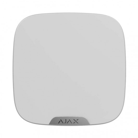 Optyczno - akustyczny sygnalizator zewnętrzny z klipsem StreetSiren DoubleDeck biały