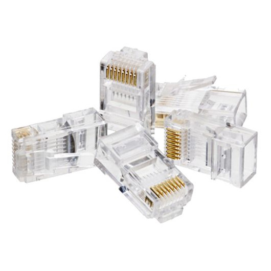 Wtyk modularny RJ45 8p/8c kat.5e UTP drut 1op/100szt ALANTEC
