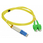 Patchcord światłowodowy jednomodowy SC/APC-LC duplex SM 9/125 3.0m ALANTEC 1