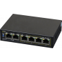S64WP Pulsar Switch PoE 6-portowy S64WP bez zasilacza do 4 kamer IP 1