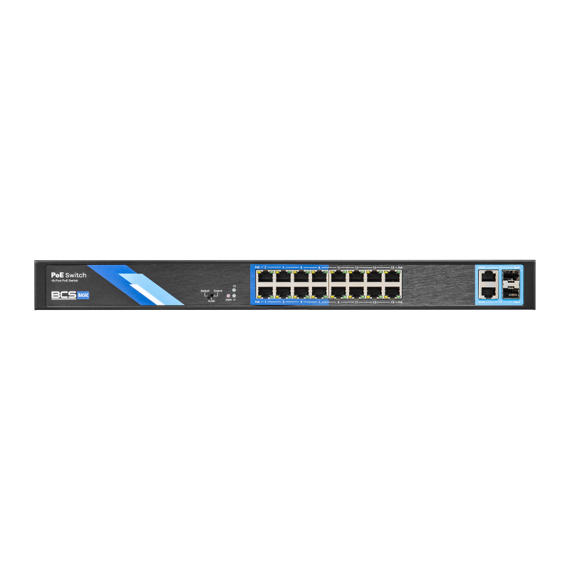 Switch PoE BCS-B-SP1602G-2SFP-II