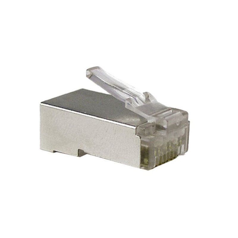 Wtyk modularny RJ45 8p/8c kat.5e FTP drut 1op/100szt ALANTEC