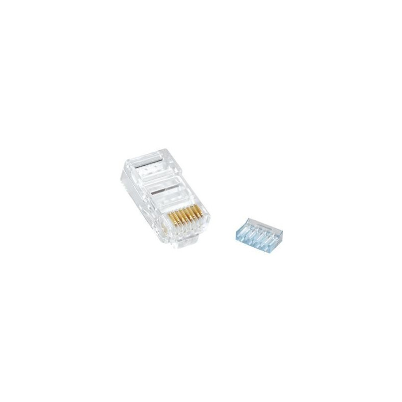 Wtyk modularny RJ45 8p/8c kat.6 UTP drut 1op/100szt ALANTEC