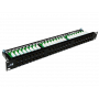 Patch panel kat.5 19" 48xRJ45 UTP z półką 01U ALANTEC 1