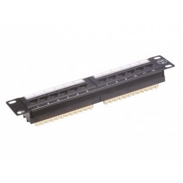 Patch panel kat.5e 10"...