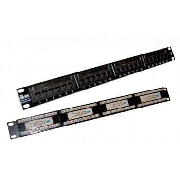 Patch panel kat.5e 19"...