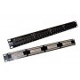 Patch panel kat.5e 19" 24xRJ45 UTP 1U ALANTEC 1