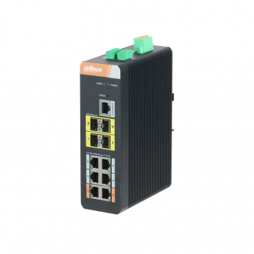 Switch Dahua PFS4410-6GT-DP-V2
