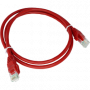 Patchcord U/UTP kat.6A LSOH 5.0m czerwony ALANTEC 1