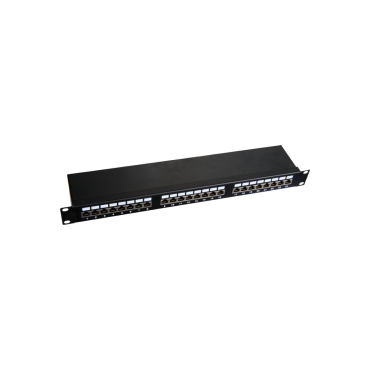 Patch panel 1U/19 cali STP...