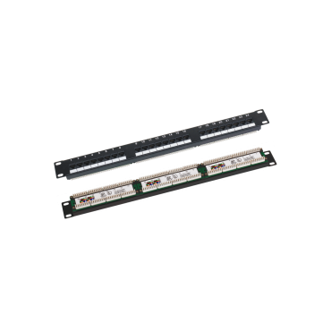 Patch panel 1U/19 cali UTP...