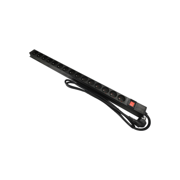 Listwa zasilająca pionowa gniazdo 15 x CEE 7/5 wtyk CEE 7/7 ALANTEC