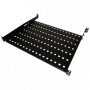 Półka stała 19" 1U głęb. 650mm, czarna, 4 punkty mocowania ALANTEC 1