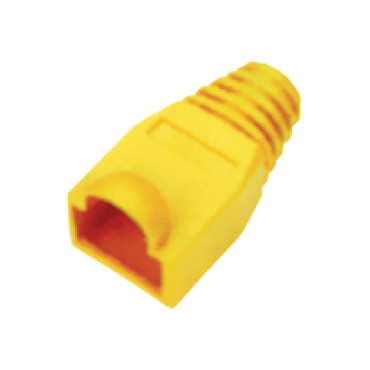 Osłonka wtyku RJ45 żółta...