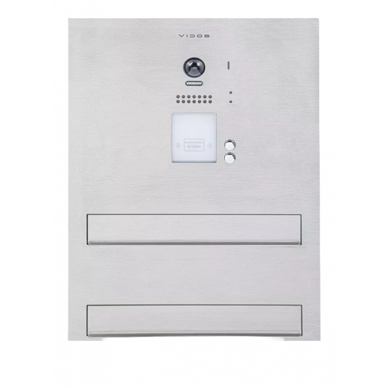 Skrzynka na listy z wideodomofonem DUO S1202A-SKM VIDOS