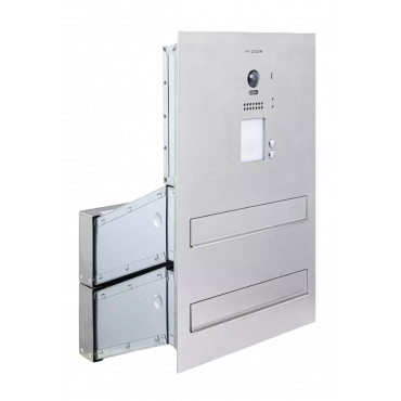 Skrzynka na listy z wideodomofonem DUO S1202A-SKM VIDOS