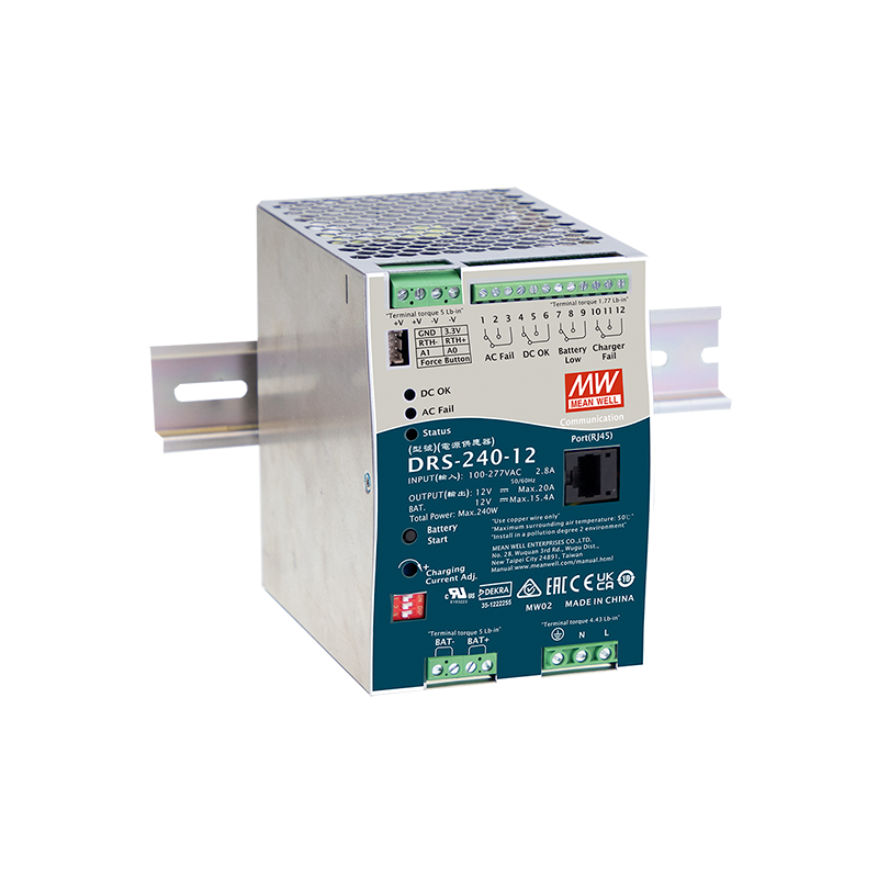 DRS-240-48 Pulsar DRS 48V/240W/1.15A/3.85A zasilacz na szynę DIN