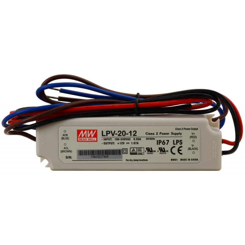 LPV-20-24 Pulsar LPV 24V/20W/0.84A zasilacz LED