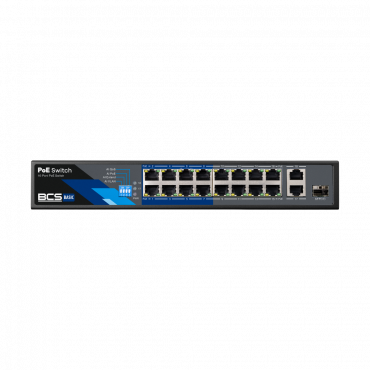 Switch PoE BCS-B-SP1602G-1SFP