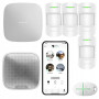 BEZPRZEWODOWY system alarmowy AJAX 4 czujniki PIR 1