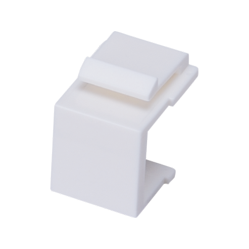 Adapter zaślepka otworu keystone biała ALANTEC