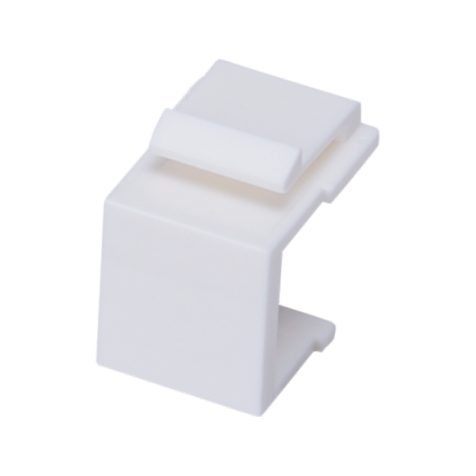 Adapter zaślepka otworu keystone biała ALANTEC